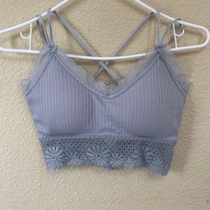 Shein grey bralet , size L
